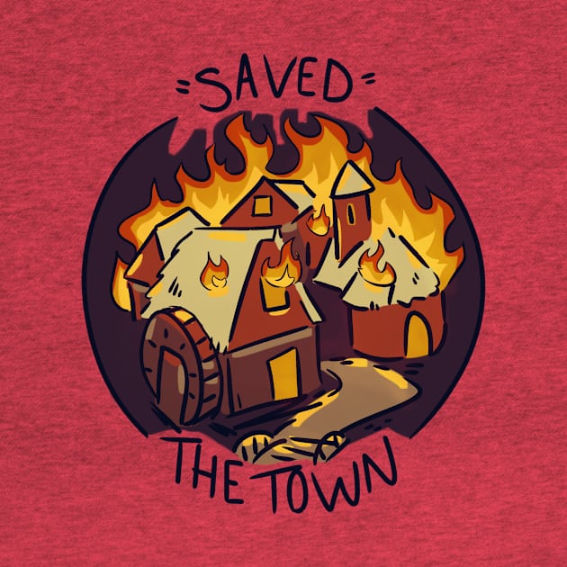 RPG Burned Down The Town - "Saved" by Rumpled Crow